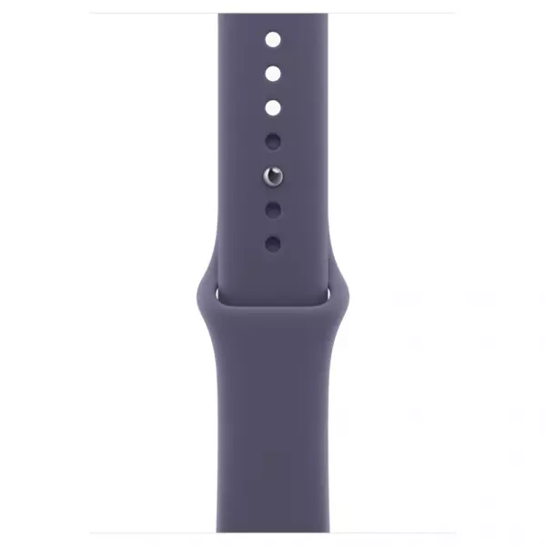 Apple Watch 11 46mm, Silver Aluminum, Purple Fog Sport Band, M/L